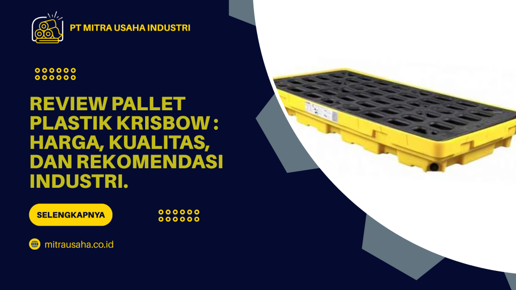 Review Pallet Plastik Krisbow_ Harga, Kualitas, dan Rekomendasi Industri