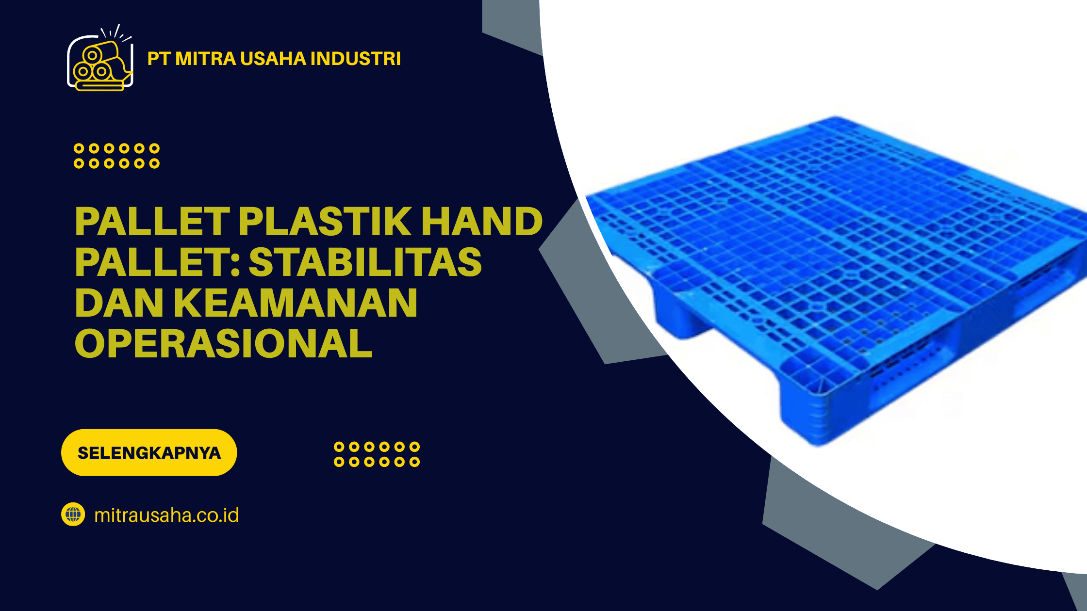Pallet Plastik Hand Pallet: Stabilitas dan Keamanan Operasional