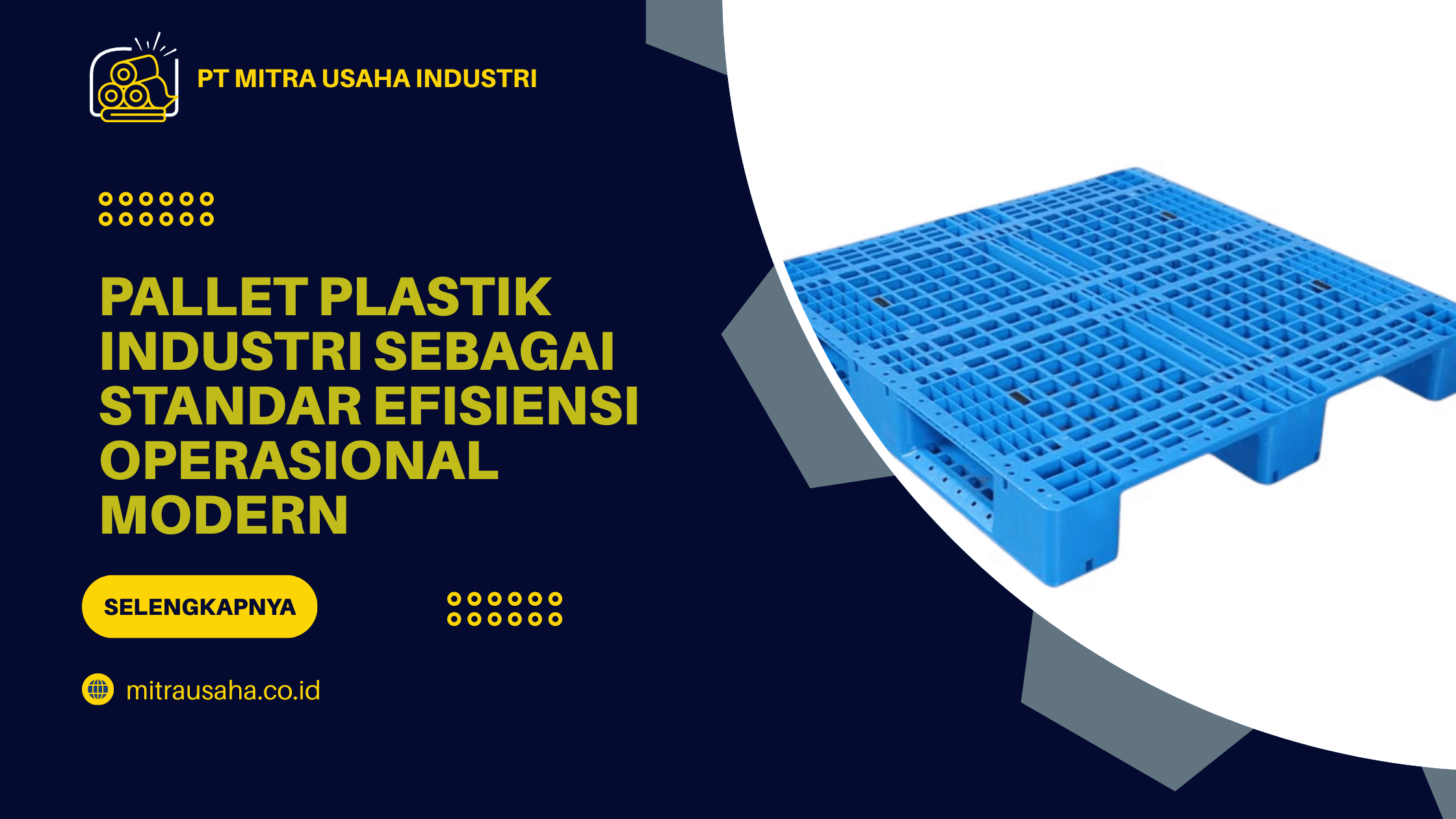 Pallet Plastik Industri sebagai Standar Efisiensi Operasional Modern